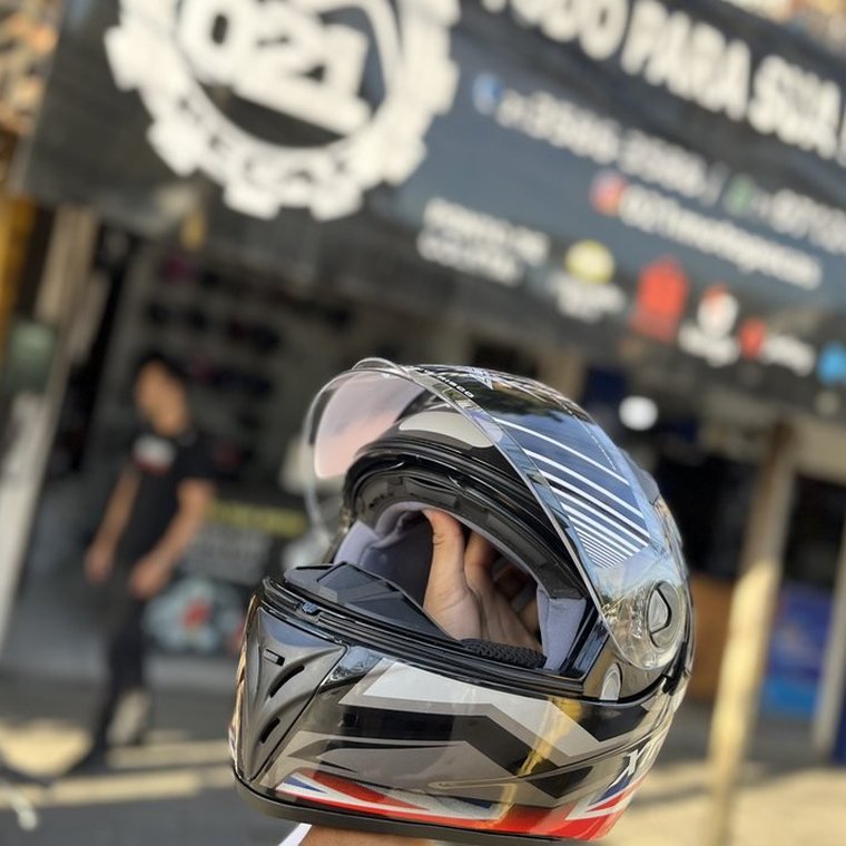 Capacete X-Troy Preto, cor Preto, linha X-Troy — 021 Moto Peças Vargem Pequena RJ